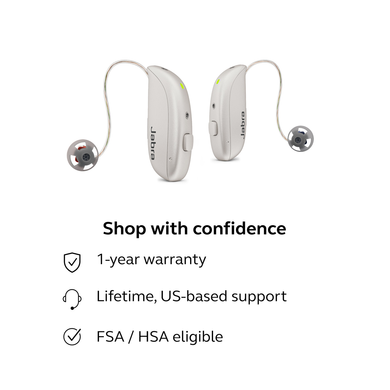 Jabra Enhance Select M1 Swift, Gold, image number 8