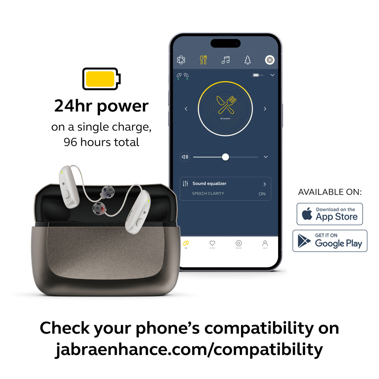 Jabra Enhance Select 700 w/Premium Care, Sand image number 6