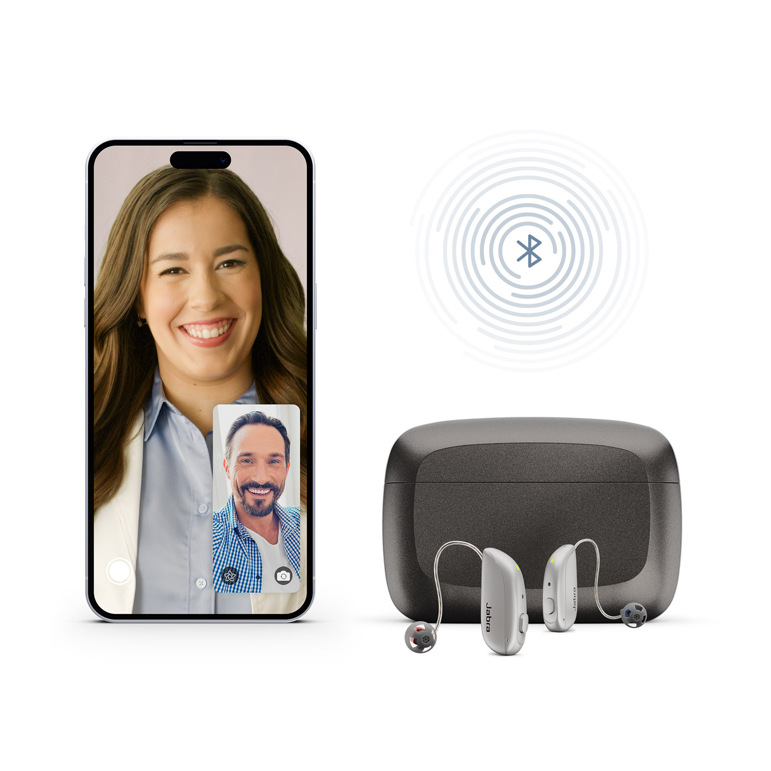 Jabra Enhance Select 700 w/Premium Care, Sparkling Silver image number 1