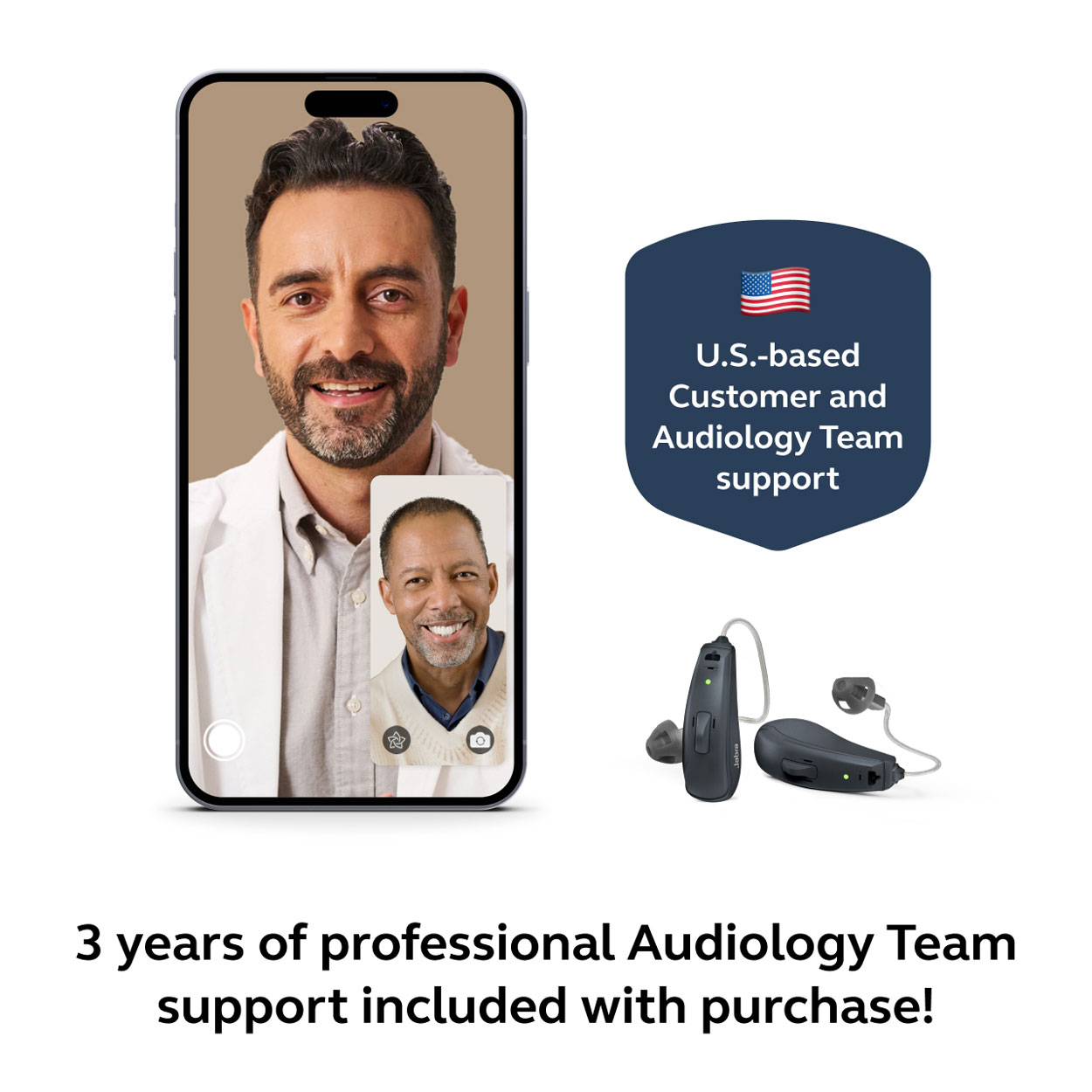 Jabra Enhance Select 50R w/Premium Care, Black image number 4